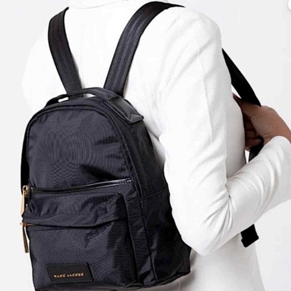Marc Jacobs Nylon Varsity Small Backpack, Black - Picture 2 of 15
